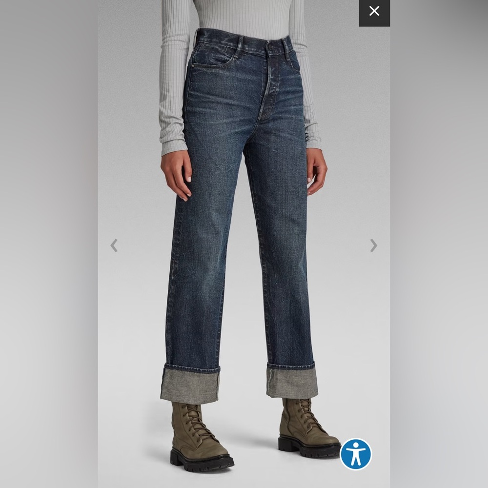 😎 G-Star Ultra High Straight Jeans